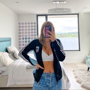 Seattle United Blue and Black Zip Up